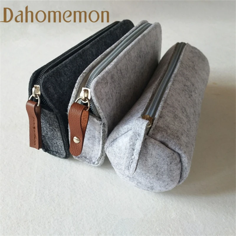 Minimalist felt Wool felt pencil case Big capacity multifunctional pen bag Bandage office school Stationery pouch buckle purse
Minimalist felt Wool felt pencil case Big capacity multifunctional pen bag Bandage office school Stationery pouch buckle purse