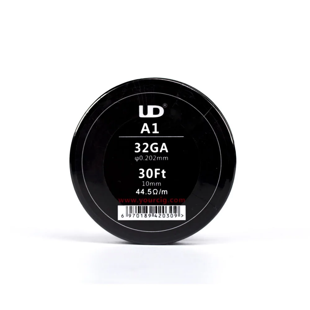 Оригинальный UD проволочный провод сопротивления 20/22/24/26/28/30/32 AWG Gauge нагревательных проводов RDA RTA DIY механический распылитель бак
Оригинальный UD проволочный провод сопротивления 20/22/24/26/28/30/32 AWG Gauge нагревательных проводов RDA RTA DIY механический распылитель бак