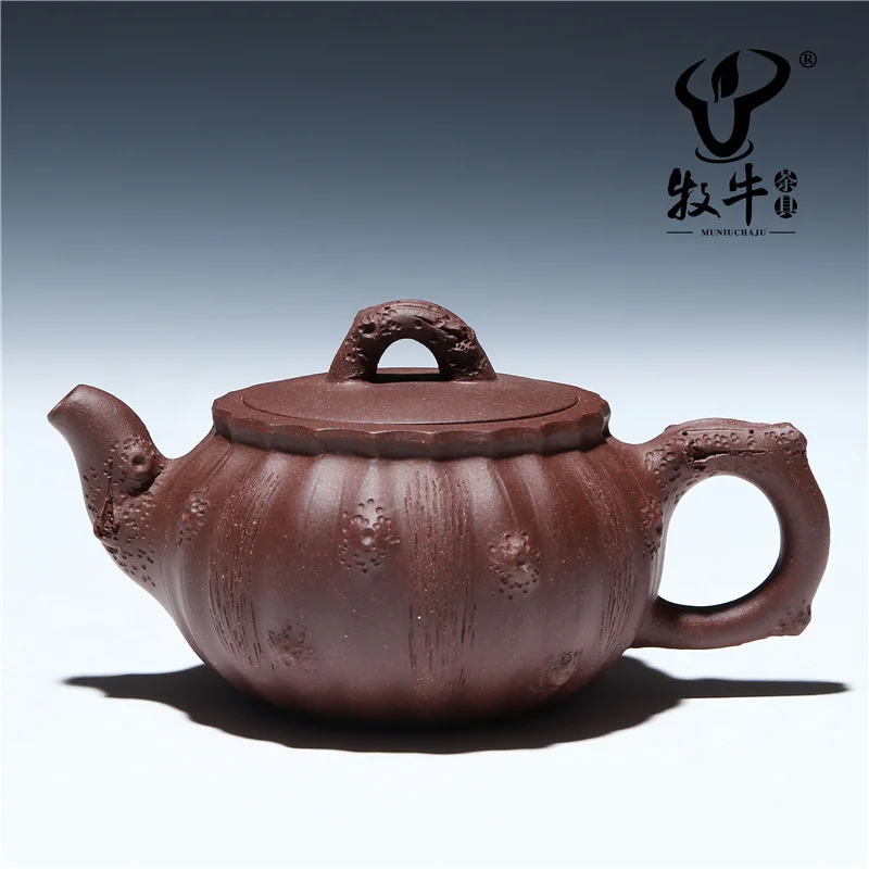 New teapot wholesale Yixing peach purple gold ore sand pile pot 150 ml famous teapot custom
New teapot wholesale Yixing peach purple gold ore sand pile pot 150 ml famous teapot custom