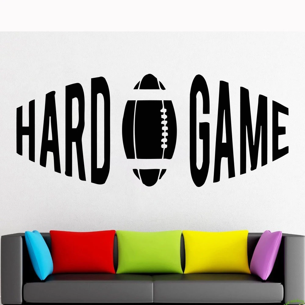 rugby Club wall sticker football wall decal waterproof vinyl decals home decor for teens room bedroom Handmade G616
rugby Club wall sticker football wall decal waterproof vinyl decals home decor for teens room bedroom Handmade G616