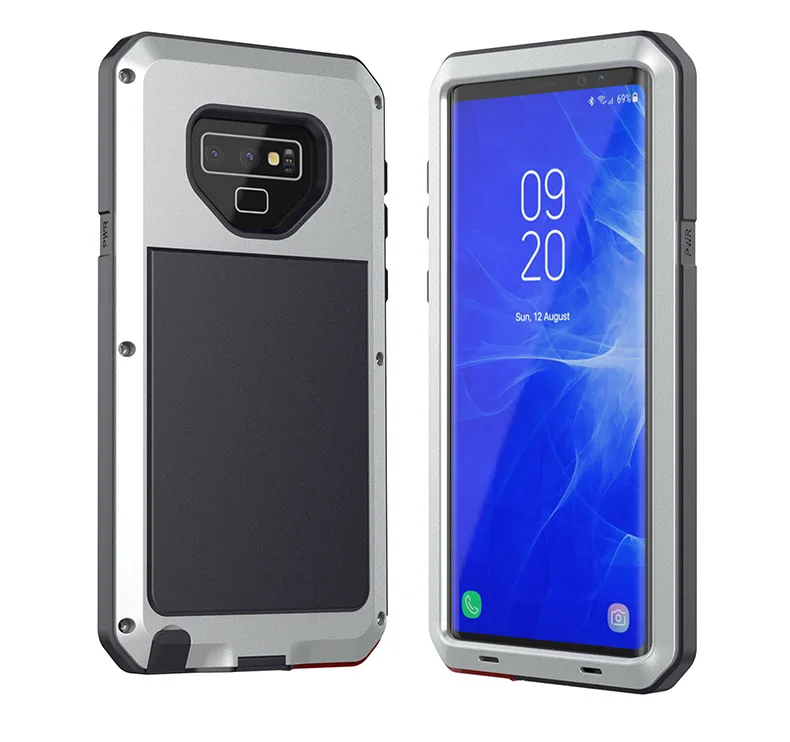 2019 Waterproof Armor Metal Aluminum phone Case for Samsung Galaxy Note9 Shockproof Dustproof Cover For Samsung Galaxy Note9
2019 Waterproof Armor Metal Aluminum phone Case for Samsung Galaxy Note9 Shockproof Dustproof Cover For Samsung Galaxy Note9