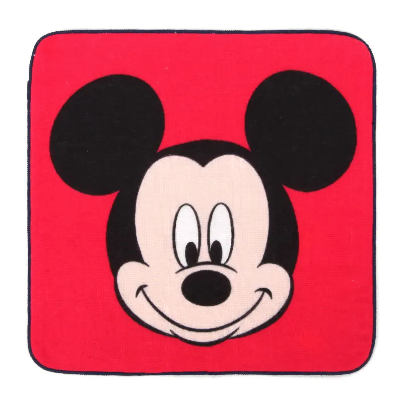 Детское полотенце Disney 25*25 см квадратное чистый хлопок Микки и Минни принцесса