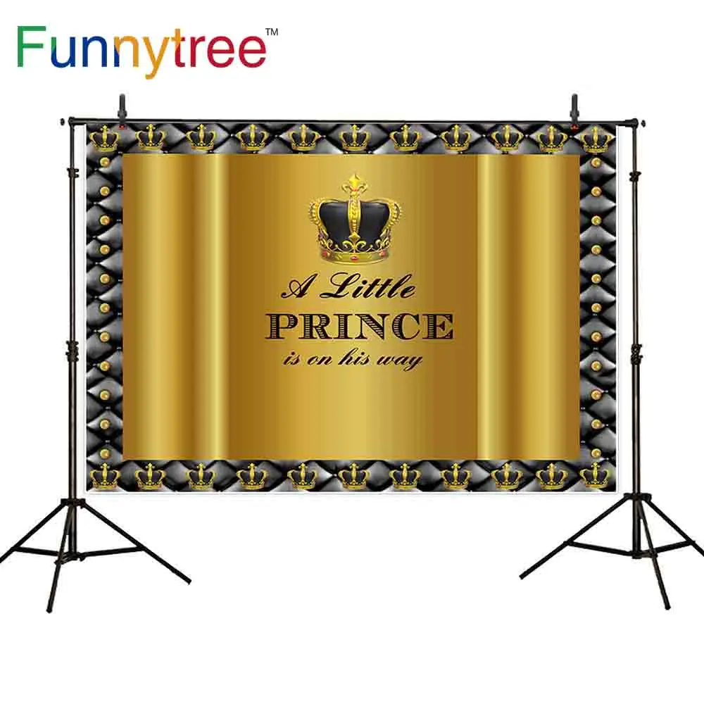 Funnytree photographic backdrop diamond crown baby shower prince luxury golden glitter photography background decoration shoots
Funnytree photographic backdrop diamond crown baby shower prince luxury golden glitter photography background decoration shoots