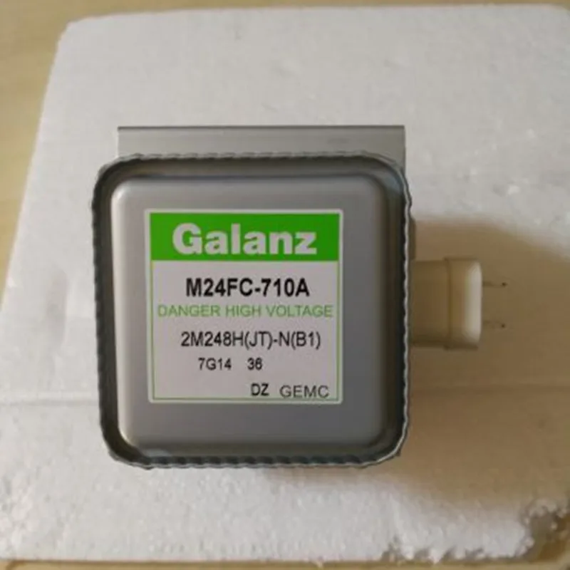1 шт. абсолютно новый оригинальный Galanz Микроволновая печь магнетрон M24FC-710A части микроволновой печи
1 шт. абсолютно новый оригинальный Galanz Микроволновая печь магнетрон M24FC-710A части микроволновой печи