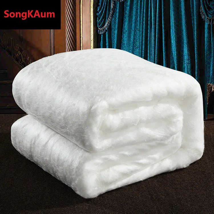 SongKAum 100%Natural/Mulberry Silk Comforter For Winter/Summer King/Full Custom Size Duvet/Blanket/Quilt White/Pink/Beige Filler | Дом и сад