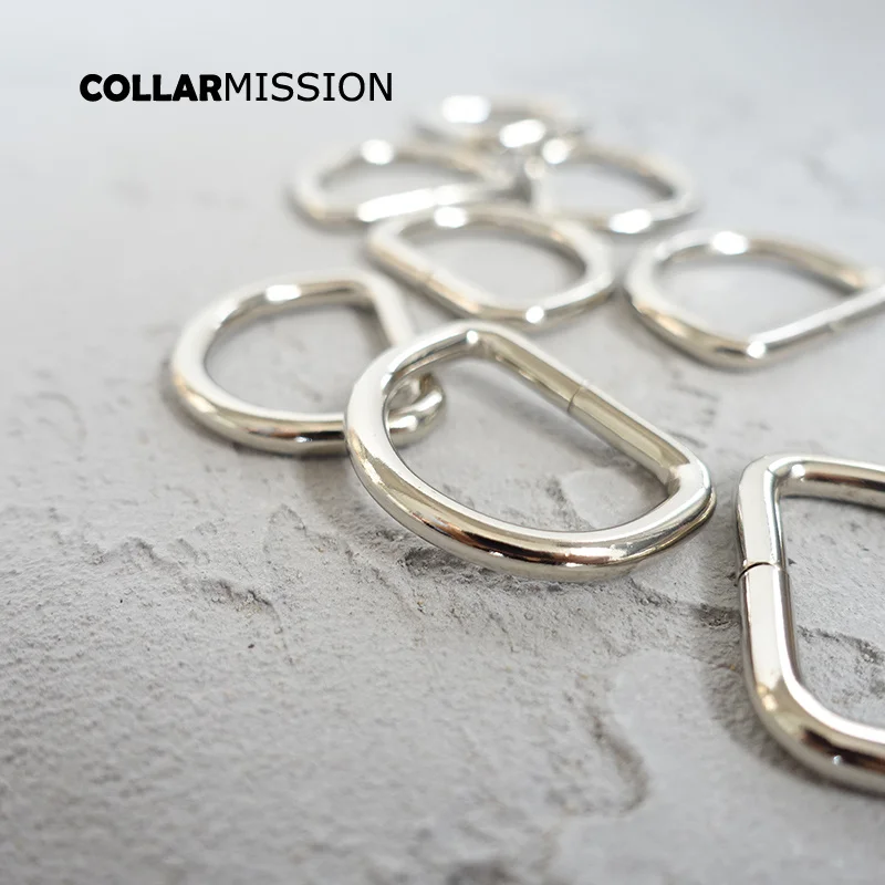 20pcs/lot Diy dog collar metal accessory durable D-shaped buckle unwelded D ring semicircle buckle for 25mm Webbing DK25Y02
20pcs/lot Diy dog collar metal accessory durable D-shaped buckle unwelded D ring semicircle buckle for 25mm Webbing DK25Y02