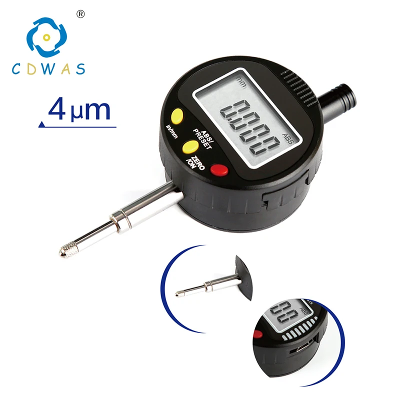 0-12.7mm 0-25.4mm 0-50 mm High precision electronic Digital Micron Indicator Gauge digital indicators Micrometer Gauge Tool
0-12.7mm 0-25.4mm 0-50 mm High precision electronic Digital Micron Indicator Gauge digital indicators Micrometer Gauge Tool