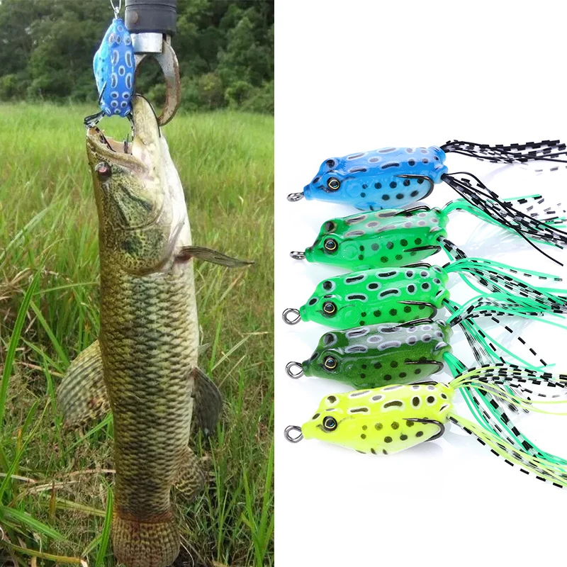 ThunderShower 1PC 5cm 8g Fishing Lures Treble Hooks Top water Ray Frog Minnow Crank
ThunderShower 1PC 5cm 8g Fishing Lures Treble Hooks Top water Ray Frog Minnow Crank