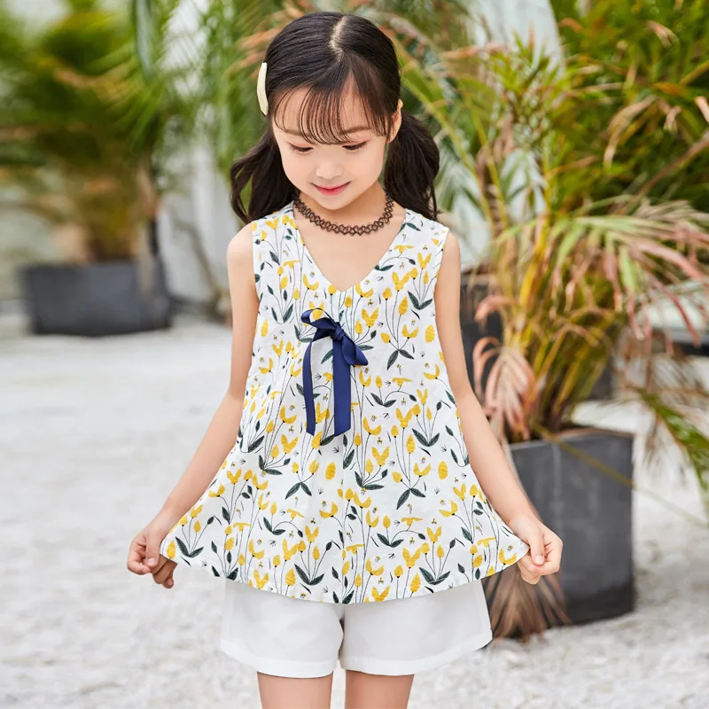 Clothes For Girls floral print Vest + Shorts Suit Summer Princess Outfits For Girls Kids Girls Clothing Set 3 5 7 9 10 12 Years
Clothes For Girls floral print Vest + Shorts Suit Summer Princess Outfits For Girls Kids Girls Clothing Set 3 5 7 9 10 12 Years