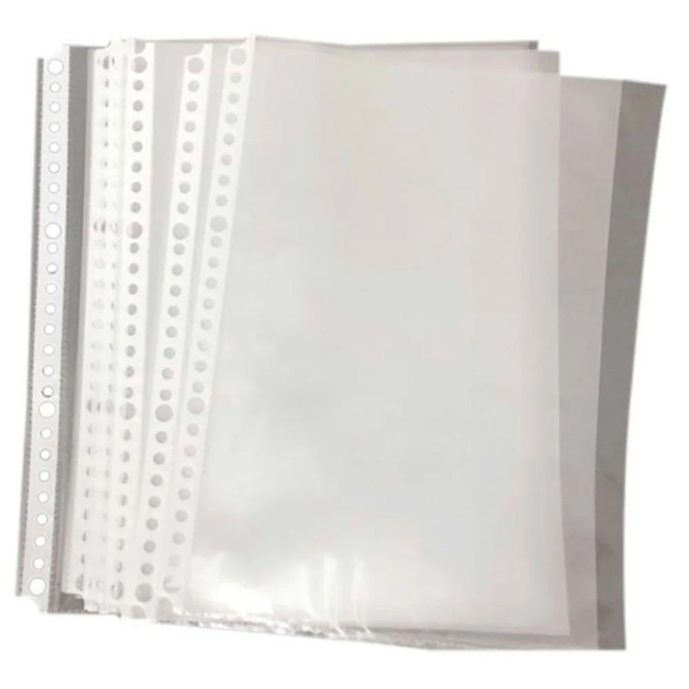 New Pack of 200 A5 Clear Punched Pockets - Plastic Poly Folders File Folder 21.5*17.2cm
New Pack of 200 A5 Clear Punched Pockets - Plastic Poly Folders File Folder 21.5*17.2cm