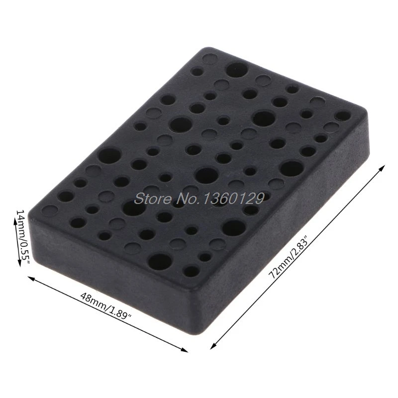 Electric 45 Holes Drill Bit Storage Block Box Case for Dremel Rotary Tool Accessories 72x48x14mm Wholesale&DropShip
Electric 45 Holes Drill Bit Storage Block Box Case for Dremel Rotary Tool Accessories 72x48x14mm Wholesale&DropShip
