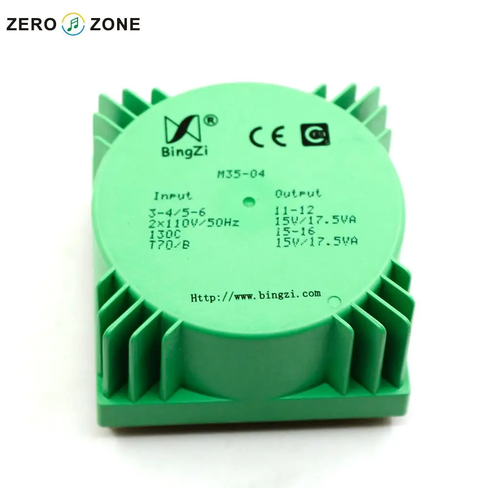 GZLOZONE 35W Green Sealed Transformer Double 15V Double 110V Transformer For Amp
GZLOZONE 35W Green Sealed Transformer Double 15V Double 110V Transformer For Amp