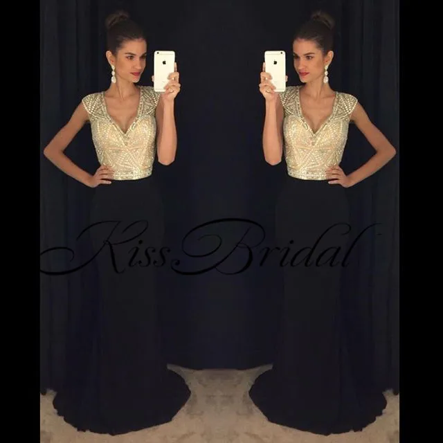 Robe de soiree New Design Long Prom Dresses 2017 O-Neck Sleeveless A-Line Beading Chiffon Floor Length Evening Dress Vestidos
Robe de soiree New Design Long Prom Dresses 2017 O-Neck Sleeveless A-Line Beading Chiffon Floor Length Evening Dress Vestidos