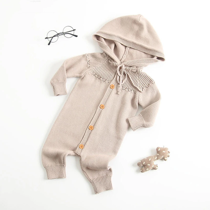 Newborn Baby Clothes Spring Baby Girl Romper Knitted Toddler Romper For Girls Hooded Infant Boys Jumpsuit Overalls For Children
Newborn Baby Clothes Spring Baby Girl Romper Knitted Toddler Romper For Girls Hooded Infant Boys Jumpsuit Overalls For Children