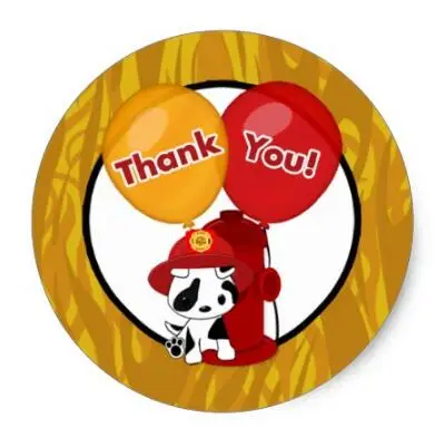 1.5inch FIREFIGHTER dalmatian balloons Thank You sticker#4 Classic Round Sticker
1.5inch FIREFIGHTER dalmatian balloons Thank You sticker#4 Classic Round Sticker
