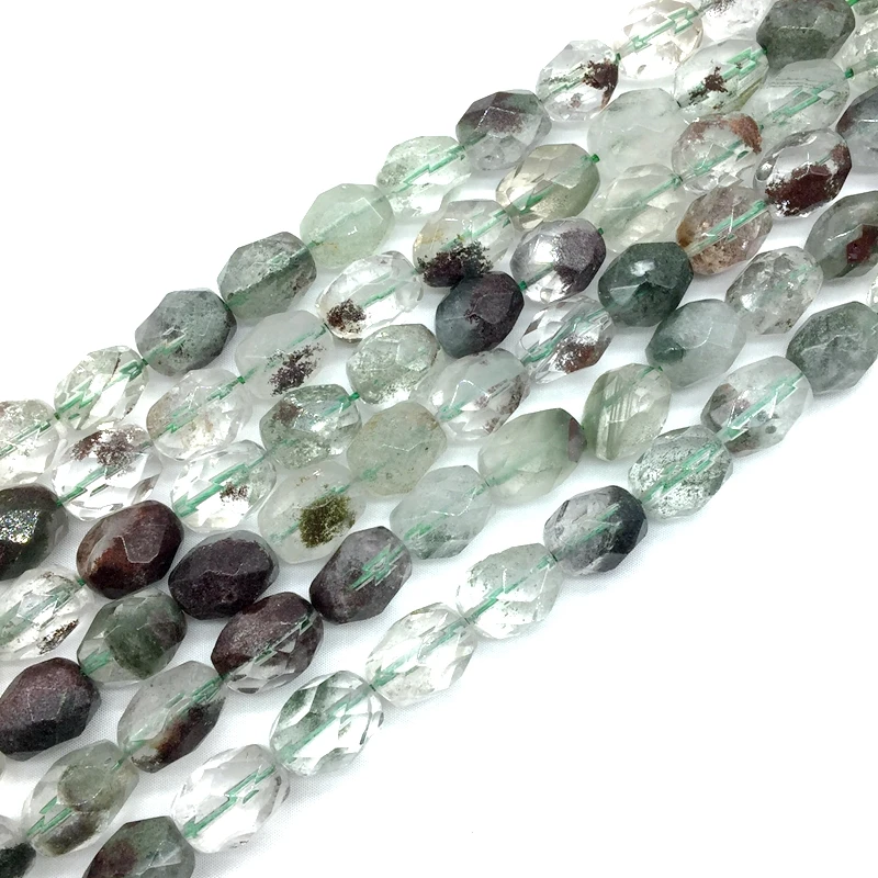 Natural Stone Beads Green Moss Crystal Faceted Nugget Irregular Oval 10-14 mm For DIY Making Jewelry Supplies
Natural Stone Beads Green Moss Crystal Faceted Nugget Irregular Oval 10-14 mm For DIY Making Jewelry Supplies