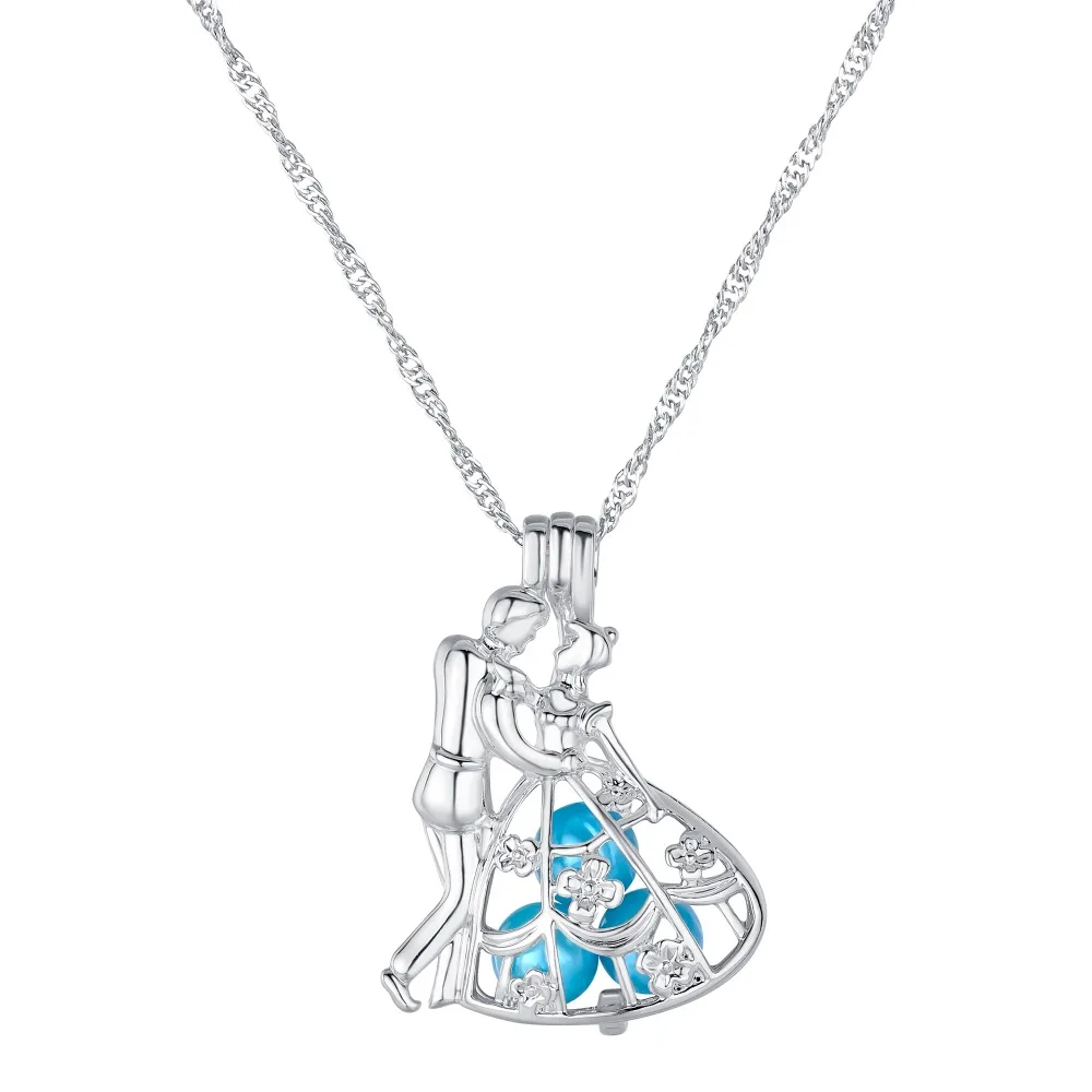Prince and princess Locket Necklace Pearls Cage Pendant Necklace Classic Cartoon Pearl Jewelry Wholesale Women Love Gift
Prince and princess Locket Necklace Pearls Cage Pendant Necklace Classic Cartoon Pearl Jewelry Wholesale Women Love Gift