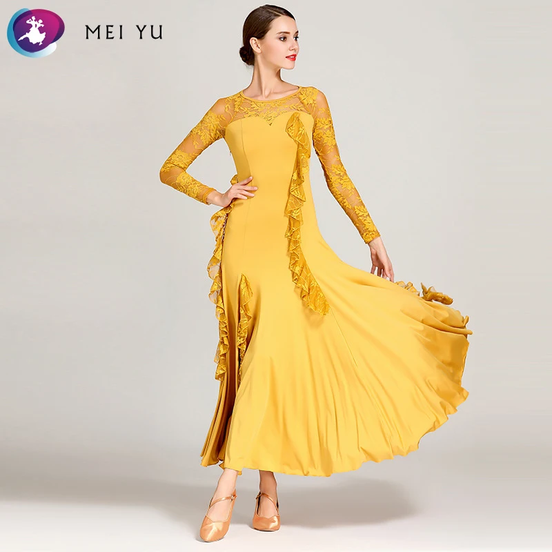 MEI YU S9038 Modern Dance Costume Women Ladies Dancewear Waltzing Tango Dancing Dress Ballroom Costume Evening Party Dress
MEI YU S9038 Modern Dance Costume Women Ladies Dancewear Waltzing Tango Dancing Dress Ballroom Costume Evening Party Dress