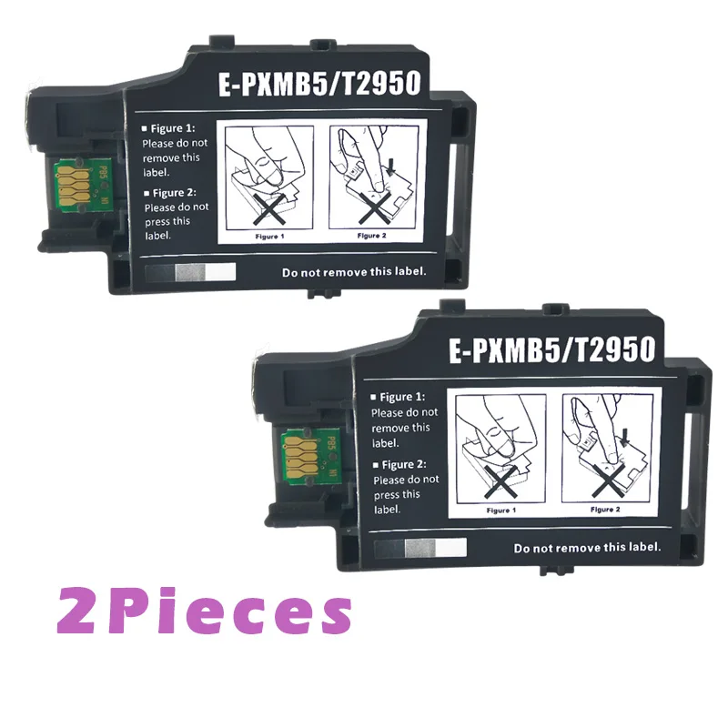 2Pcs Compatible Wast Ink Container T2950 Maintenance Tank for Epson WorkForce WF100 WF-100W PX-S05B/S05W Printers
2Pcs Compatible Wast Ink Container T2950 Maintenance Tank for Epson WorkForce WF100 WF-100W PX-S05B/S05W Printers