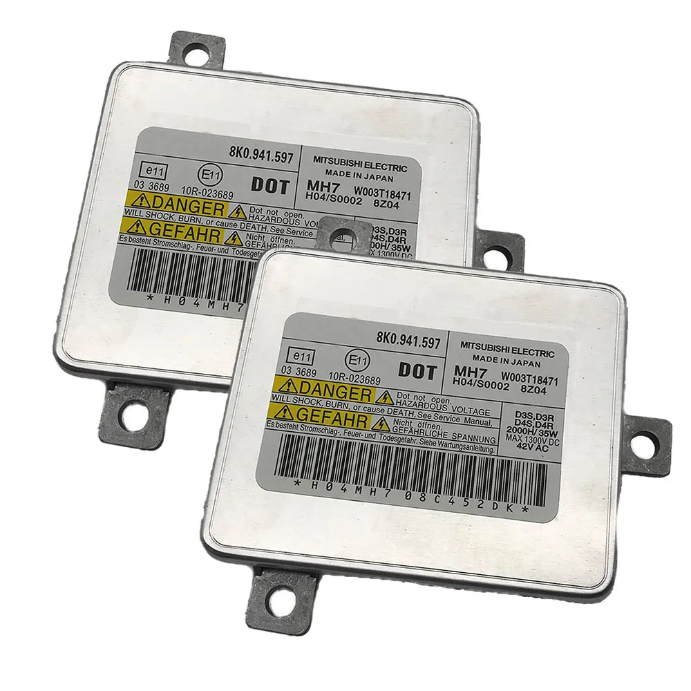 2 шт. Новый HID балласт фары для V W A4 A5 A6 A8 Q7 8K0941597B 8K0941597 8K0941597F Модуль блока управления балластом ксенона
2 шт. Новый HID балласт фары для V W A4 A5 A6 A8 Q7 8K0941597B 8K0941597 8K0941597F Модуль блока управления балластом ксенона