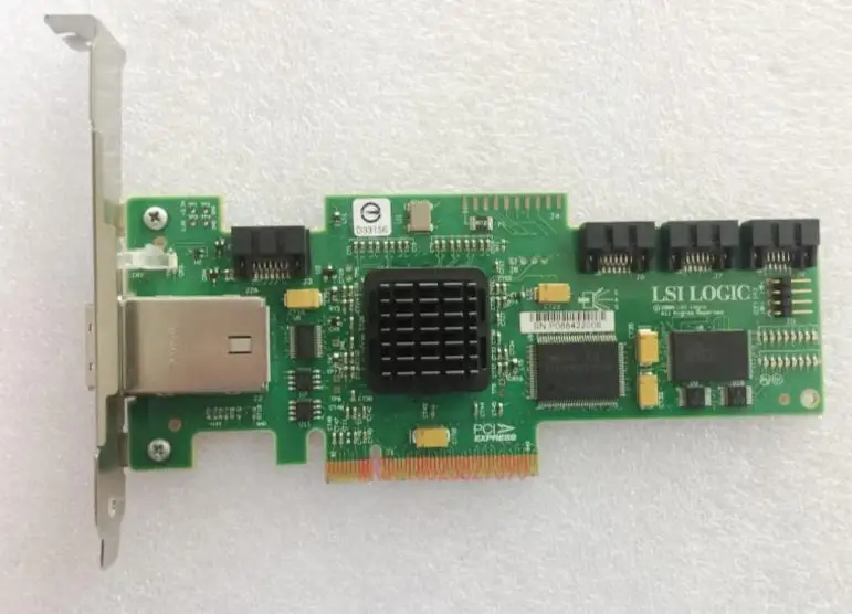 SAS HBA Controller Part number: 25R8070 25R8071 SAS3444E L3-00124-01F 3Gb/s Used Card
SAS HBA Controller Part number: 25R8070 25R8071 SAS3444E L3-00124-01F 3Gb/s Used Card