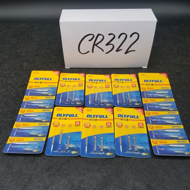 5/8/10 Pcs CR322 CR311 CR425 Fishing Float Battery Night Fishing Battery Lithium Pin Cells Fishing Accessory A54
5/8/10 Pcs CR322 CR311 CR425 Fishing Float Battery Night Fishing Battery Lithium Pin Cells Fishing Accessory A54
