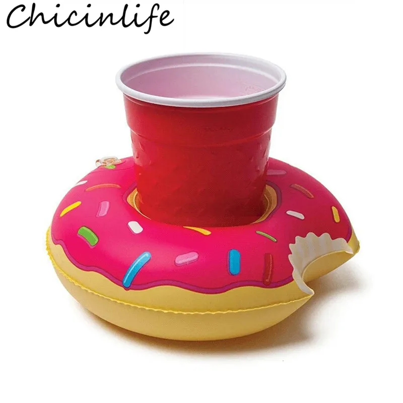 Chicinlife 1 шт. Надувной Держатель для чашки в виде пончика напитков свадебной