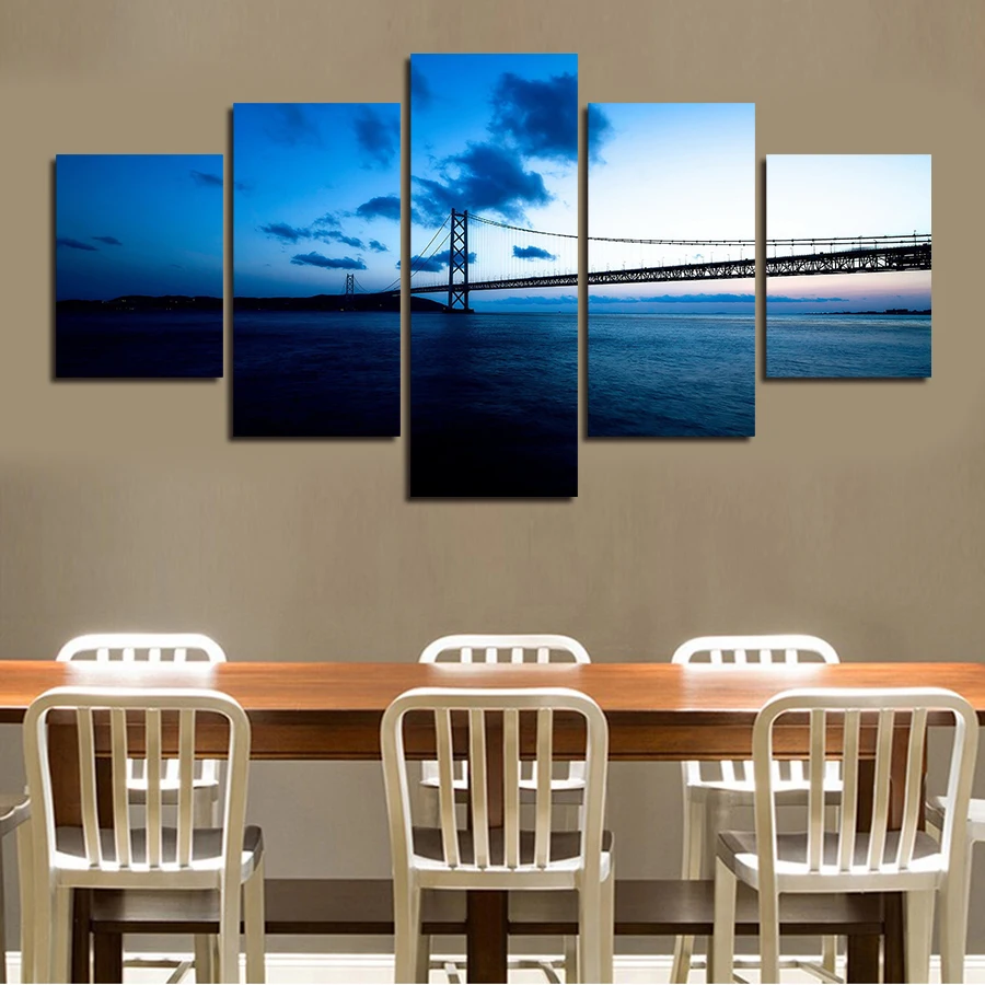 5 Panels/Set Printed Hot Sell Modern Wall Painting London City Blue Scenery Home Decorative Art Picture Paint On Canvas Prints
5 Panels/Set Printed Hot Sell Modern Wall Painting London City Blue Scenery Home Decorative Art Picture Paint On Canvas Prints