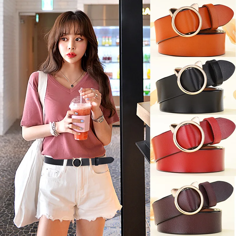 New Designer luxury Fashion Women's Belts Genuine Leather Brand Straps Female Waistband Women Top Quality Strap Female forJeans
New Designer luxury Fashion Women's Belts Genuine Leather Brand Straps Female Waistband Women Top Quality Strap Female forJeans