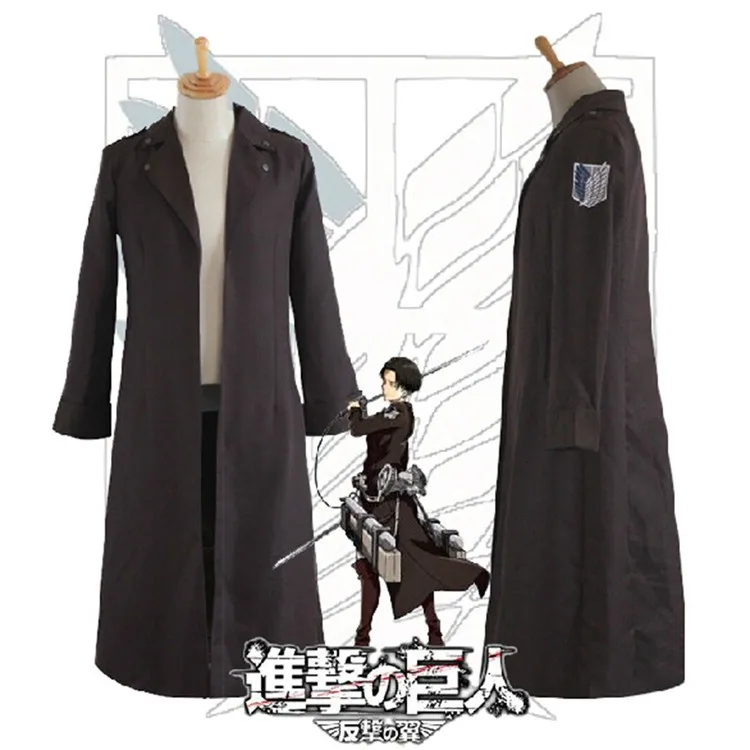 Anime Attack on Titan Cosplay Costume Shingeki no Kyojin Captains 2nd Clothes Cosplay Uniform Recon Corps Rivaille Cloak
Anime Attack on Titan Cosplay Costume Shingeki no Kyojin Captains 2nd Clothes Cosplay Uniform Recon Corps Rivaille Cloak