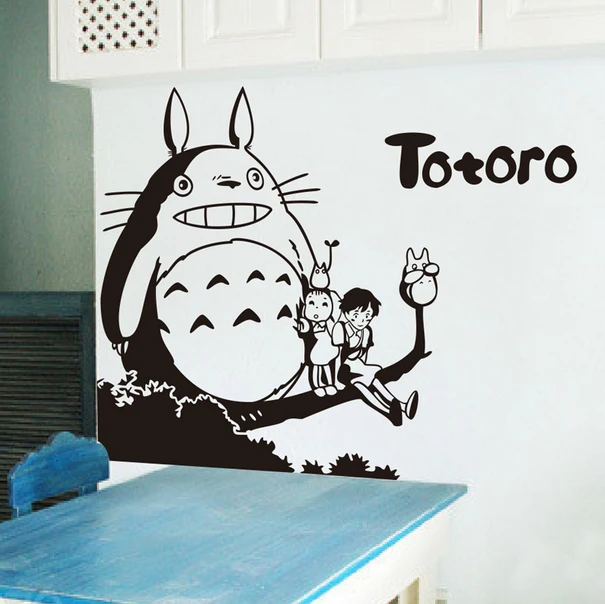 Creative New DIY wall art Miyazaki Totoro and friends wall stickers kids rooms home decoration wall stickers living room T159
Creative New DIY wall art Miyazaki Totoro and friends wall stickers kids rooms home decoration wall stickers living room T159