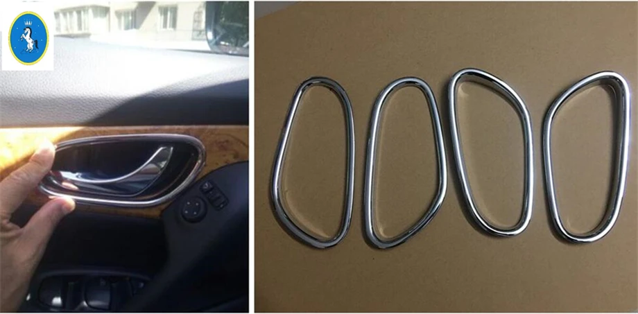 Yimaautotrims Auto Accessory Chrome Inner Door Handle Frame Bowl Cover Trim For Nissan Rogue / X-trail T32 2014 2015 2016 ABS
Yimaautotrims Auto Accessory Chrome Inner Door Handle Frame Bowl Cover Trim For Nissan Rogue / X-trail T32 2014 2015 2016 ABS