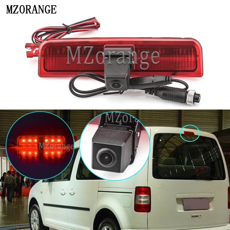 MZORANGE Third Brake Light Backup Camera With Built-in LED Bar for Volkswagen For VW Caddy 2003-2015 Rear View Reverse Camera
MZORANGE Third Brake Light Backup Camera With Built-in LED Bar for Volkswagen For VW Caddy 2003-2015 Rear View Reverse Camera