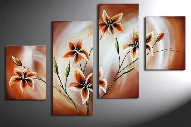 100%Hand-Painted 4 pcs/set Abstract Art Flowers Landscape Wall Oil Painting On Canvas Scenery office Decoration Gift
100%Hand-Painted 4 pcs/set Abstract Art Flowers Landscape Wall Oil Painting On Canvas Scenery office Decoration Gift