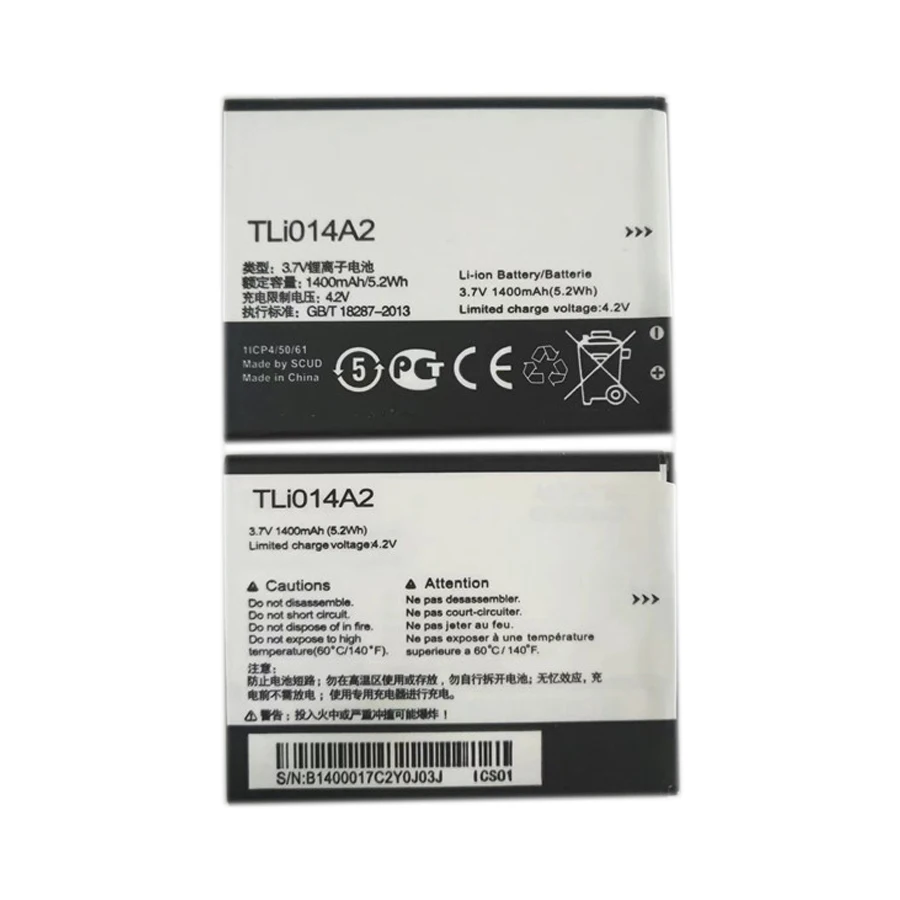 In Stock TLi014A2 Battery For Alcatel Pixi 3 4.5" 4027 4027A 4027D 4027X 4010 4010D 4012 4030 4030D 4030A 5020 5020D 4033D 4007D
In Stock TLi014A2 Battery For Alcatel Pixi 3 4.5" 4027 4027A 4027D 4027X 4010 4010D 4012 4030 4030D 4030A 5020 5020D 4033D 4007D