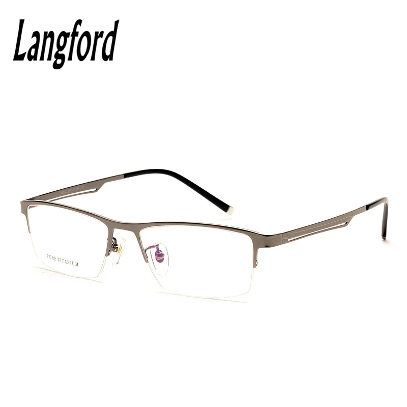 langford brand optical frames men titanium half-frame spectacle frames designs business plain eyeglasses prescription eyewea9905
langford brand optical frames men titanium half-frame spectacle frames designs business plain eyeglasses prescription eyewea9905