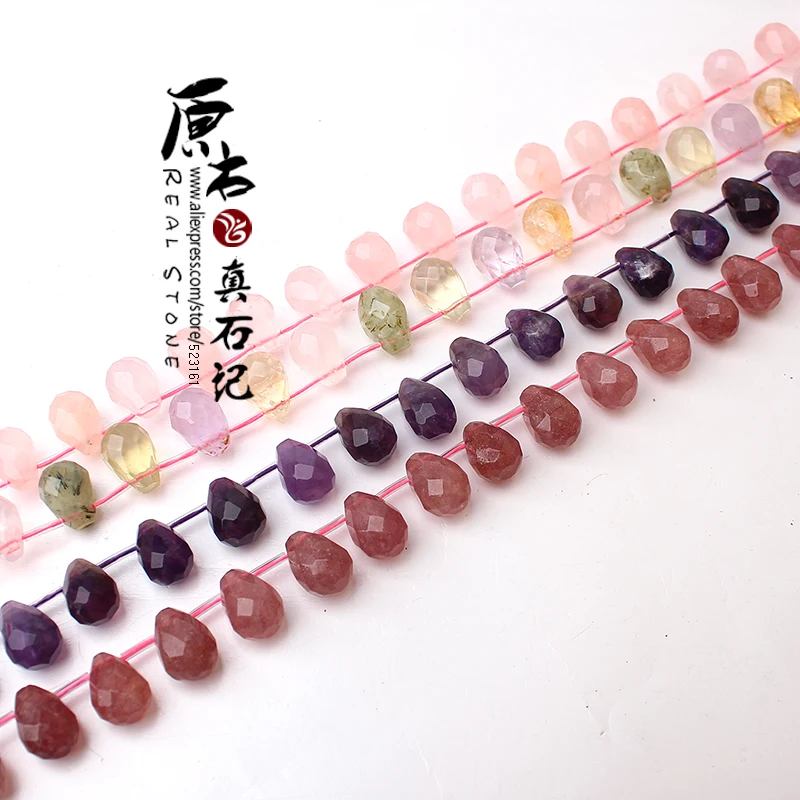 Full Strand Faceted Nature Amethys t Rose Strawbeey Lapis Lazuli Quartz Crystal Teardrop Beads 10x15mm Loose 5A Jewelry Bead
Full Strand Faceted Nature Amethys t Rose Strawbeey Lapis Lazuli Quartz Crystal Teardrop Beads 10x15mm Loose 5A Jewelry Bead