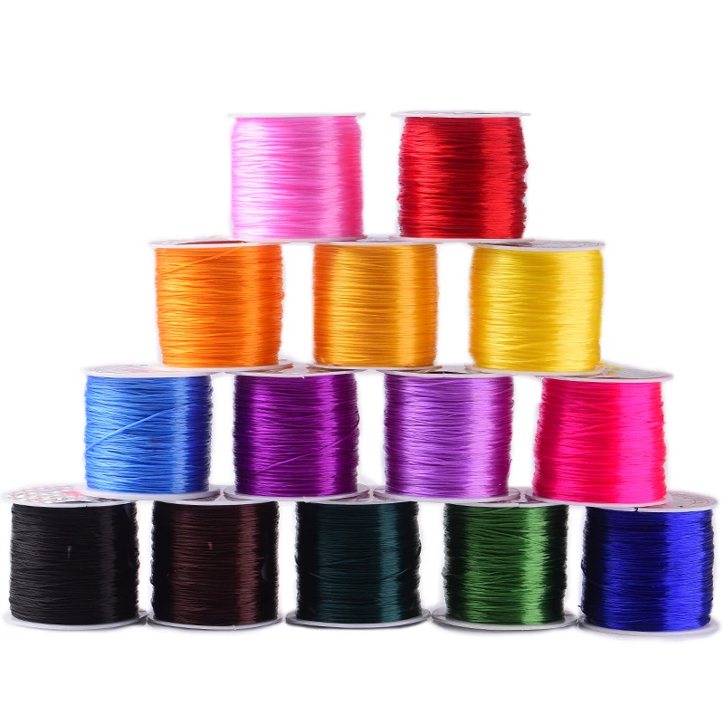 wholesale 50 Meters/Roll 0.5mm Width Elastic Rope Stretch Beading Wire/Cord/String/Thread for DIY charm jewelry making materials
wholesale 50 Meters/Roll 0.5mm Width Elastic Rope Stretch Beading Wire/Cord/String/Thread for DIY charm jewelry making materials