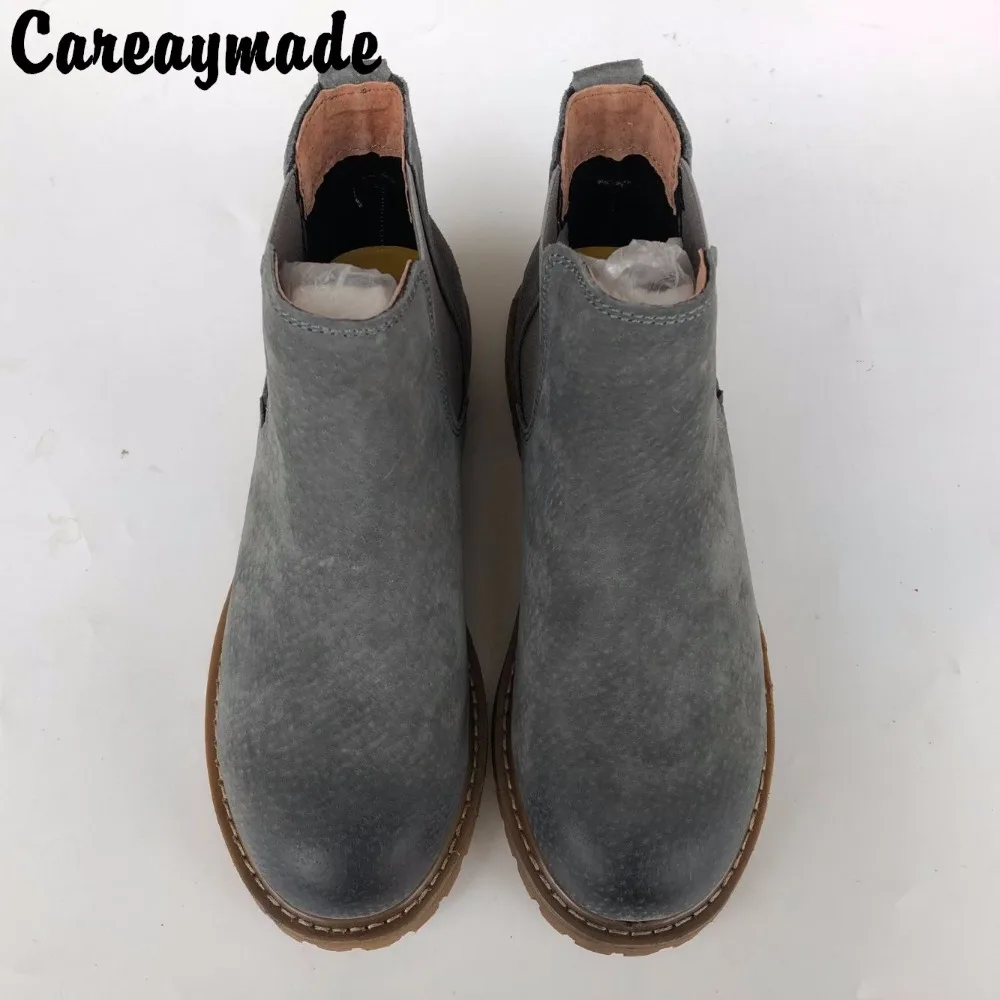 Винтажные полуботинки со шнуровкой Careaymade в европейском и американском стиле Короткие натуральные кожаные ботинки/женские мотоциклетные з...
Винтажные полуботинки со шнуровкой Careaymade в европейском и американском стиле Короткие натуральные кожаные ботинки/женские мотоциклетные з...