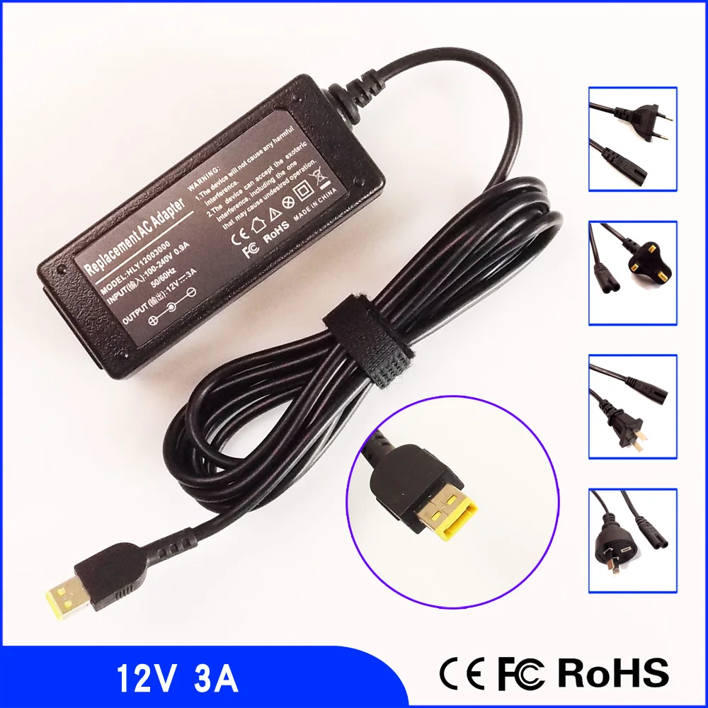 12V 3A Laptop Ac POWER Adapter Charger SUPPLY Cord For LENOVO Helix TP00064A 4X20E75066 00HM601 4X20E75067 20C1A013CD 4X20E75080
12V 3A Laptop Ac POWER Adapter Charger SUPPLY Cord For LENOVO Helix TP00064A 4X20E75066 00HM601 4X20E75067 20C1A013CD 4X20E75080