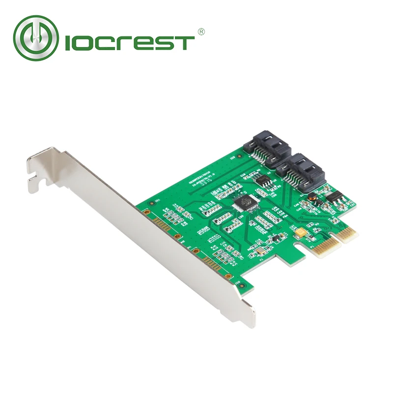 

IOCREST PCI-Express 2x Internal SATA III 6Gb/s Ports Controller Card