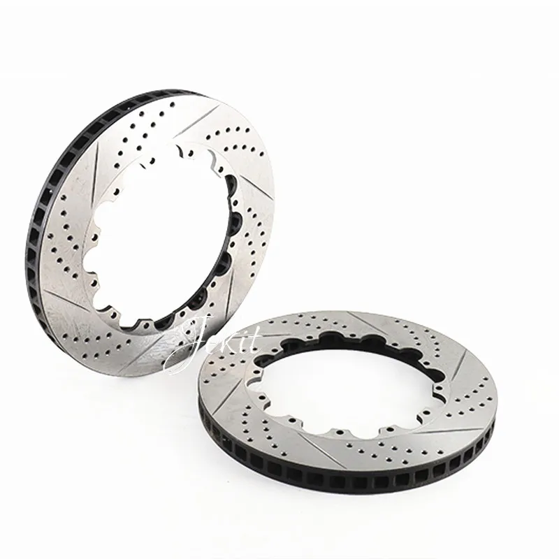 automobiles Complete kit with brake disc 345x32 slotted and drilled for AP7040 for Honda civic type R EP3 2003-2005
automobiles Complete kit with brake disc 345x32 slotted and drilled for AP7040 for Honda civic type R EP3 2003-2005