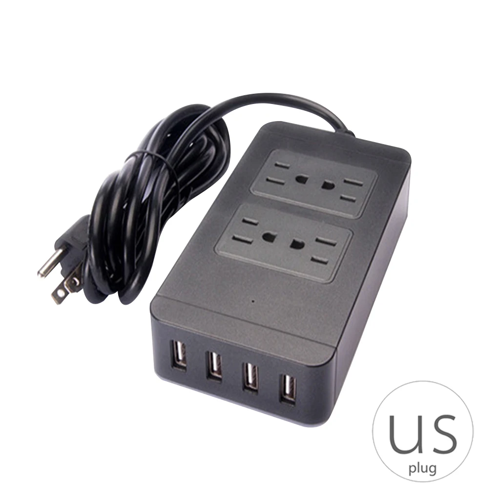 Worallymy US Plug Power Strip Socket Adapter Smart 4 Outlet 4 USB Port Surge Protector Charger Cord Charging Station 110-250V
Worallymy US Plug Power Strip Socket Adapter Smart 4 Outlet 4 USB Port Surge Protector Charger Cord Charging Station 110-250V