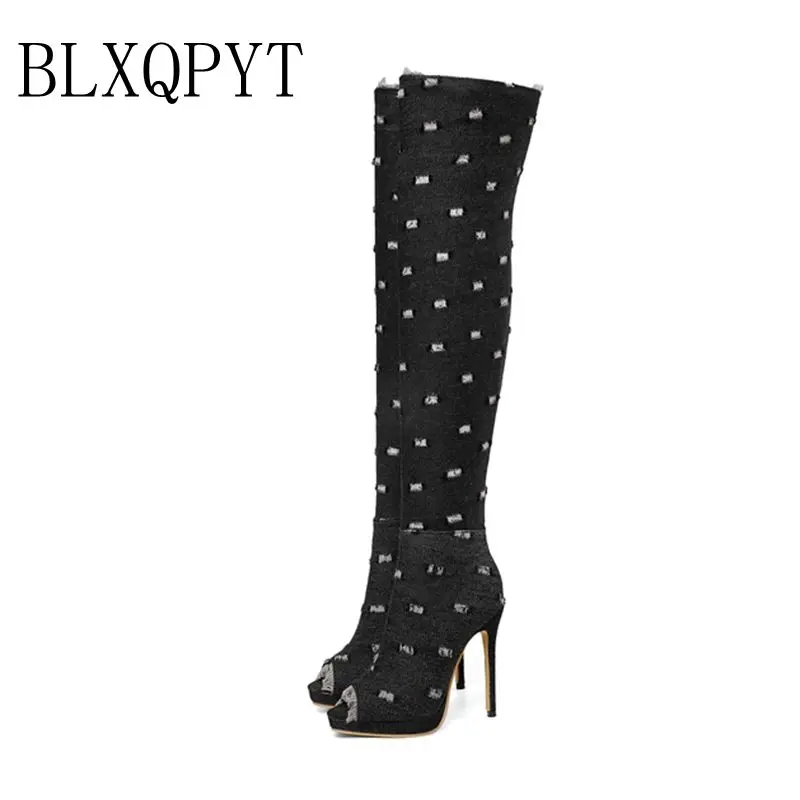 BLXQPYT SPRING FASHION OVER KNEE High Heel 11.5cm Boots super size28-52 Sexy Women Shoes Round Toe Thin Heel Leather Boots 19-18
BLXQPYT SPRING FASHION OVER KNEE High Heel 11.5cm Boots super size28-52 Sexy Women Shoes Round Toe Thin Heel Leather Boots 19-18