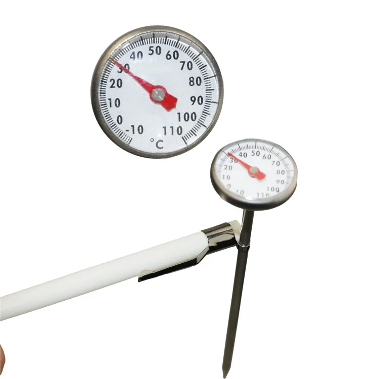 100pcs Free Shipping Pen Type Dial Thermometer For Tea Kitchen Tools Thermometer For Coffee Milk
100pcs Free Shipping Pen Type Dial Thermometer For Tea Kitchen Tools Thermometer For Coffee Milk