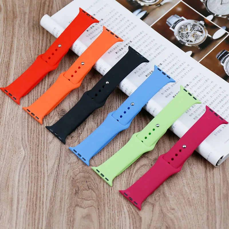 New Smart Watch Strap for Apple Watch Nike Series 4 3 2 Silicone Strap FOR Apple Strap Waterproof Breathable 38mm42mm
New Smart Watch Strap for Apple Watch Nike Series 4 3 2 Silicone Strap FOR Apple Strap Waterproof Breathable 38mm42mm