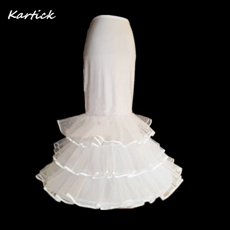 Brand New Long Petticoats Wedding Accessories White 1 Hoop 3 Layers Mermaid Corset Underskirt Crinoline for Formal Dress
Brand New Long Petticoats Wedding Accessories White 1 Hoop 3 Layers Mermaid Corset Underskirt Crinoline for Formal Dress