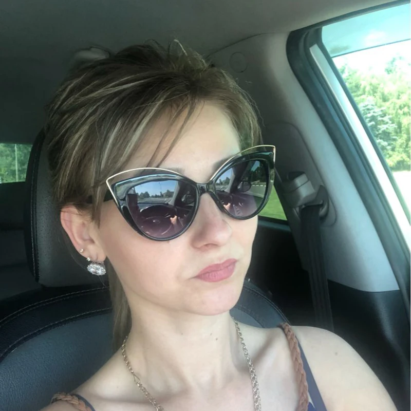 oculos de sol feminino Women Brand fashion sunglass Cat Eye Frame Mirror Sun Glasses Flat men Sunglasses Woman Driving Sunglass
oculos de sol feminino Women Brand fashion sunglass Cat Eye Frame Mirror Sun Glasses Flat men Sunglasses Woman Driving Sunglass