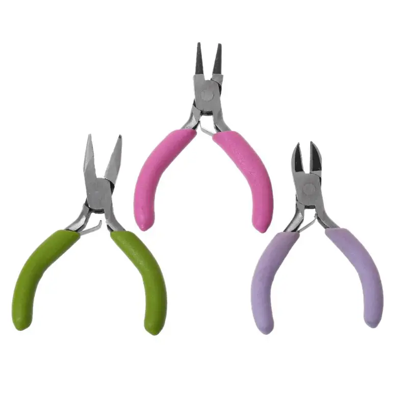 3pcs/set Mini Jewelry Beads Making Tools Pliers Beading Line Chain Cutter DIY Kit Hand Tools Pliers
3pcs/set Mini Jewelry Beads Making Tools Pliers Beading Line Chain Cutter DIY Kit Hand Tools Pliers