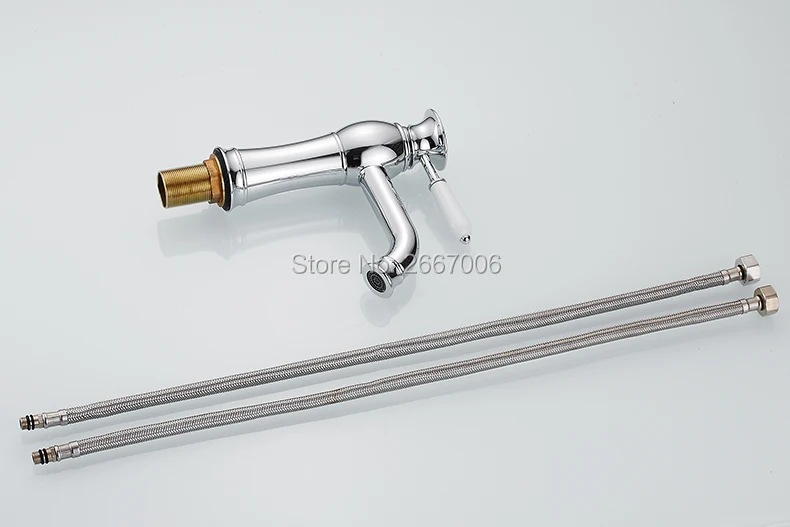 Gizero High Quality Ceramic Handle Bathroom Vanity Sink Mixer Tap Hot & Cold Basin Faucet ZR638
Gizero High Quality Ceramic Handle Bathroom Vanity Sink Mixer Tap Hot & Cold Basin Faucet ZR638